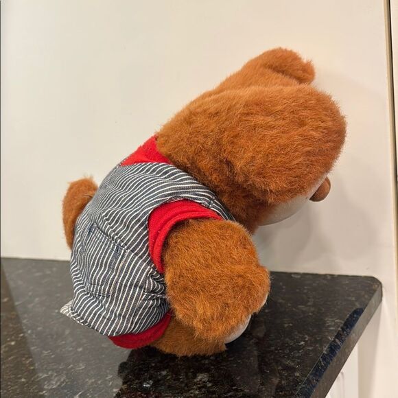 1985 Vintage Furskins Bubba Bear Plush Xavier Roberts Cabbage Patch Country - Picture 6 of 8